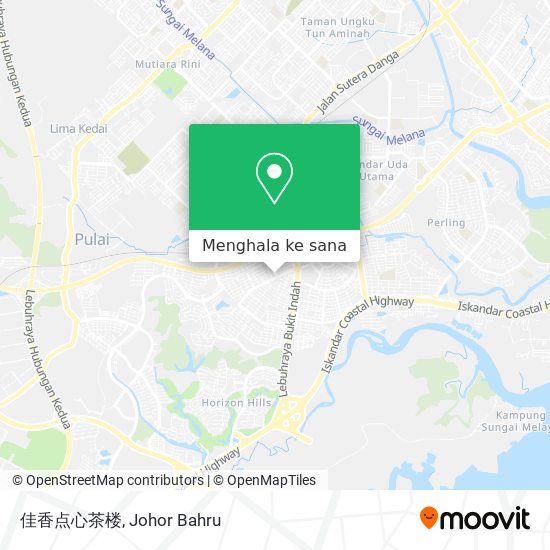 Peta 佳香点心茶楼