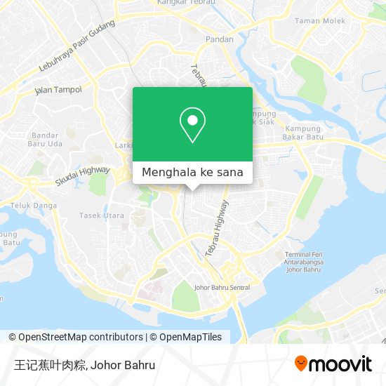 Peta 王记蕉叶肉粽