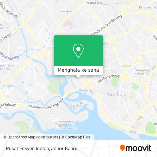 Peta Pusat Fesyen Isetan