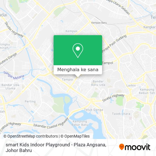 Peta smart Kids Indoor Playground - Plaza Angsana