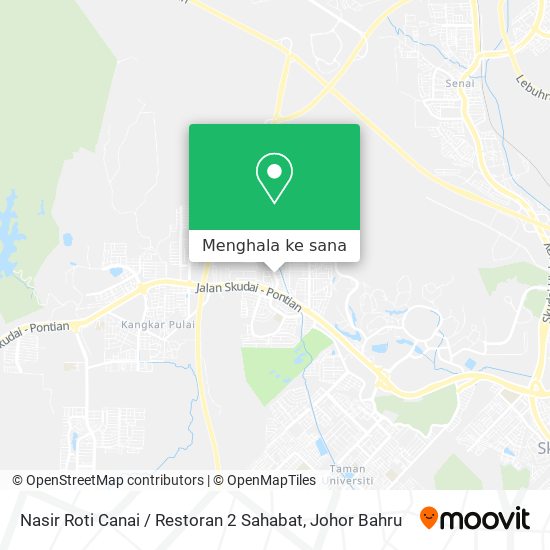 Peta Nasir Roti Canai / Restoran 2 Sahabat