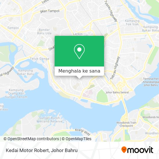 Peta Kedai Motor Robert