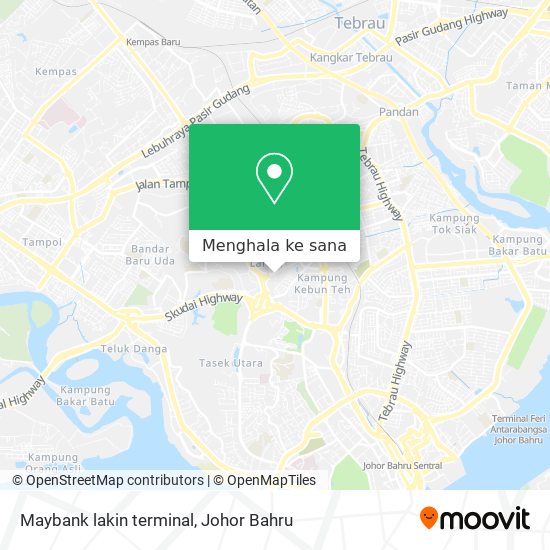 Peta Maybank lakin terminal