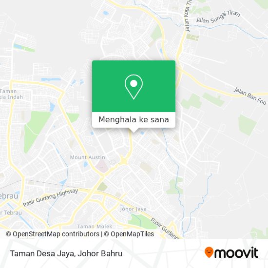 Peta Taman Desa Jaya
