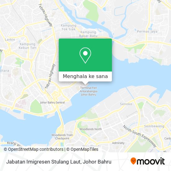 Peta Jabatan Imigresen Stulang Laut