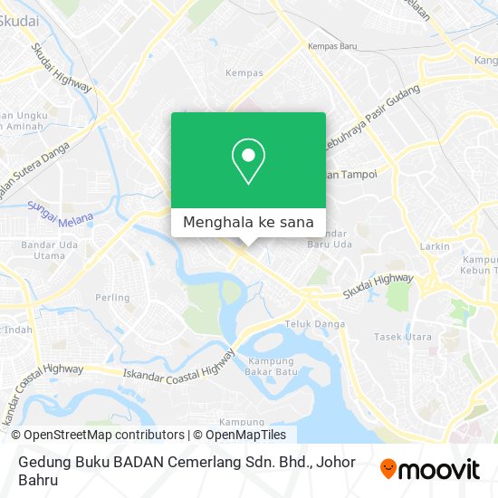 Peta Gedung Buku BADAN Cemerlang Sdn. Bhd.