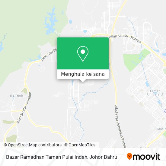 Peta Bazar Ramadhan Taman Pulai Indah