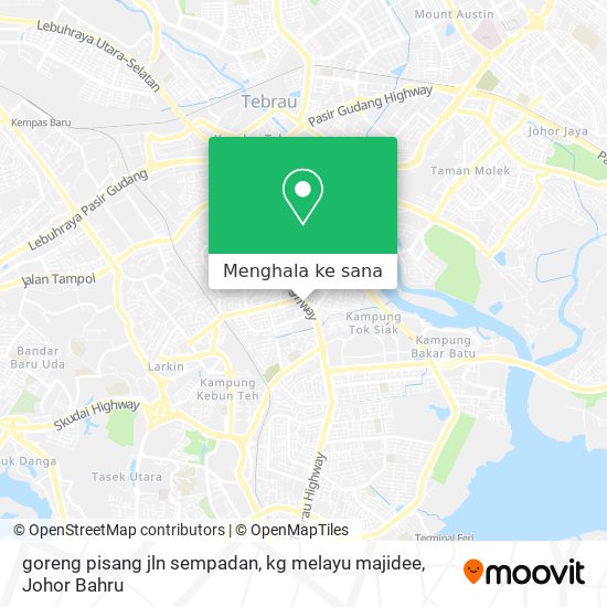 Peta goreng pisang jln sempadan, kg melayu majidee