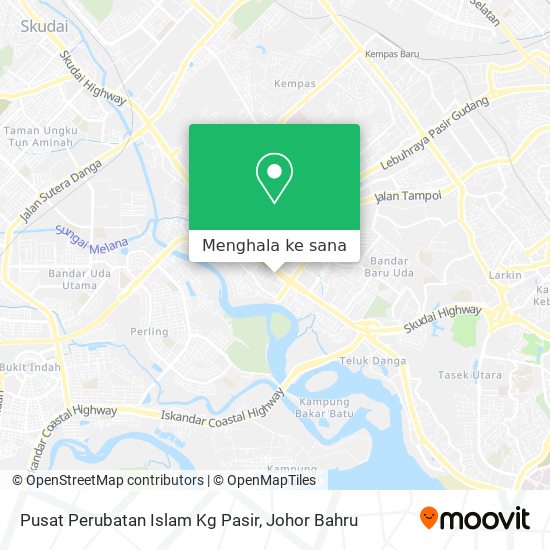 Peta Pusat Perubatan Islam Kg Pasir