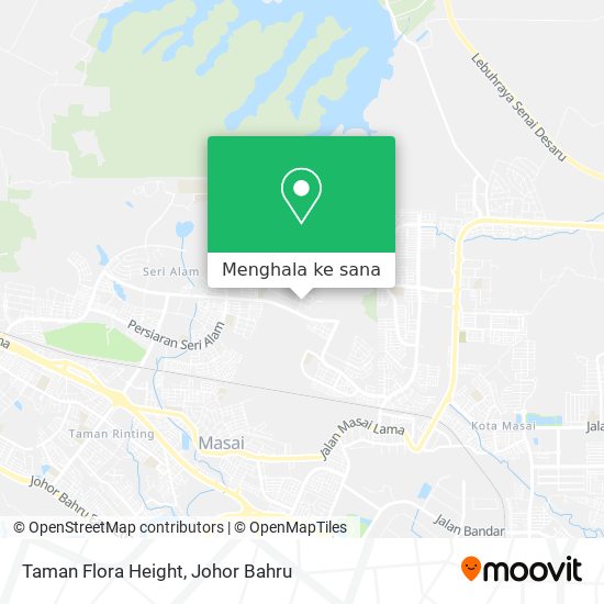Peta Taman Flora Height