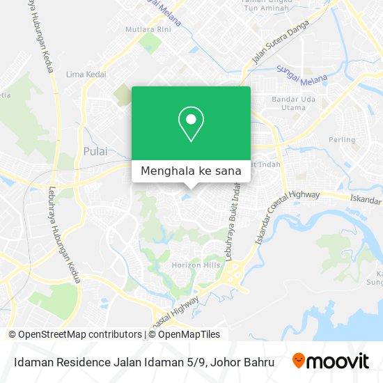 Peta Idaman Residence Jalan Idaman 5 / 9