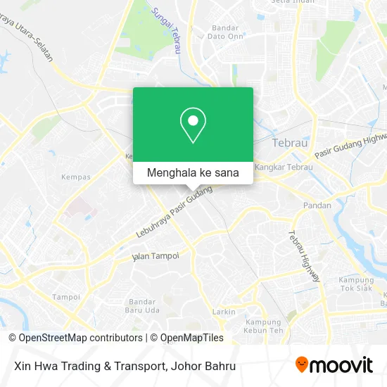 Peta Xin Hwa Trading & Transport