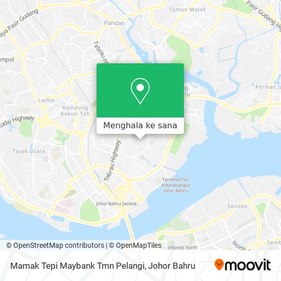 Peta Mamak Tepi Maybank Tmn Pelangi