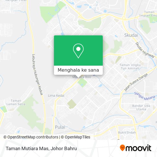 Peta Taman Mutiara Mas