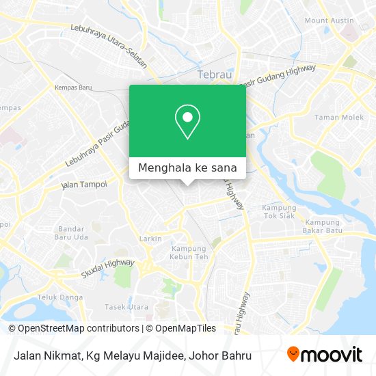 Peta Jalan Nikmat, Kg Melayu Majidee