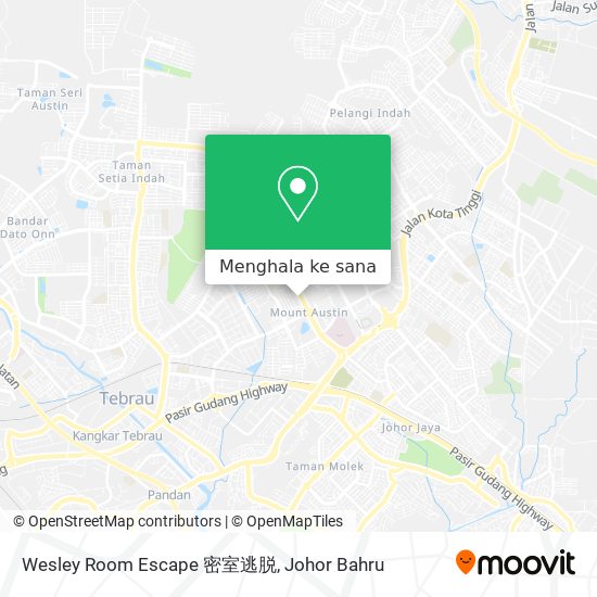 Peta Wesley Room Escape 密室逃脱