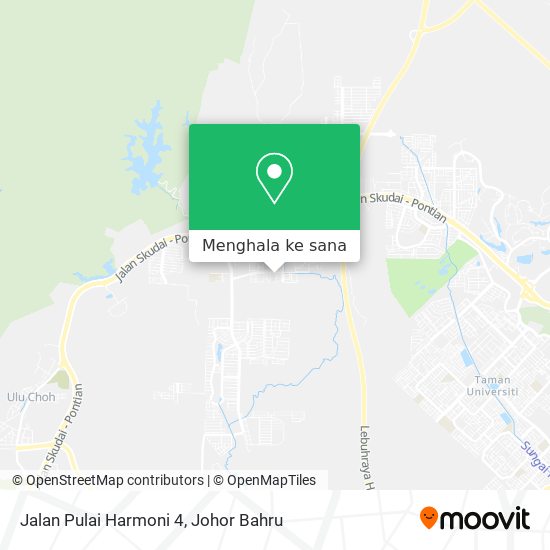 Peta Jalan Pulai Harmoni 4