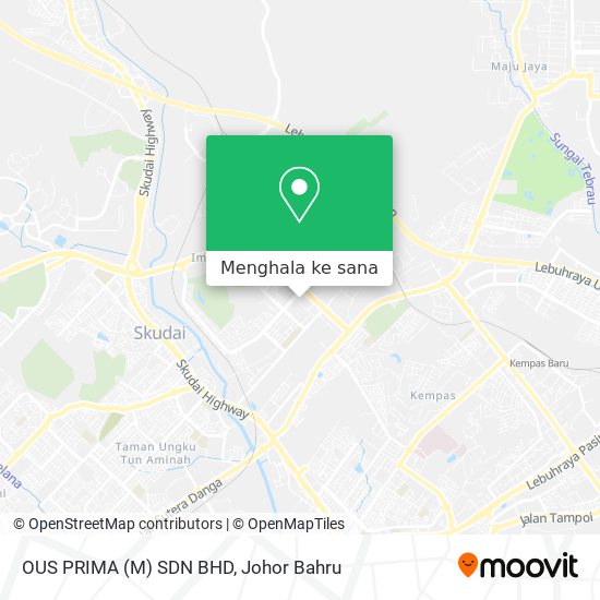 Peta OUS PRIMA (M) SDN BHD