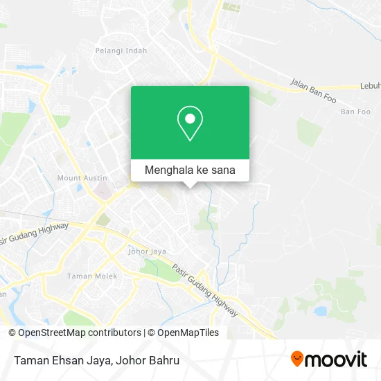 Peta Taman Ehsan Jaya
