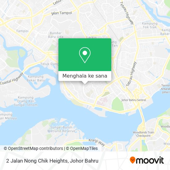 Peta 2 Jalan Nong Chik Heights