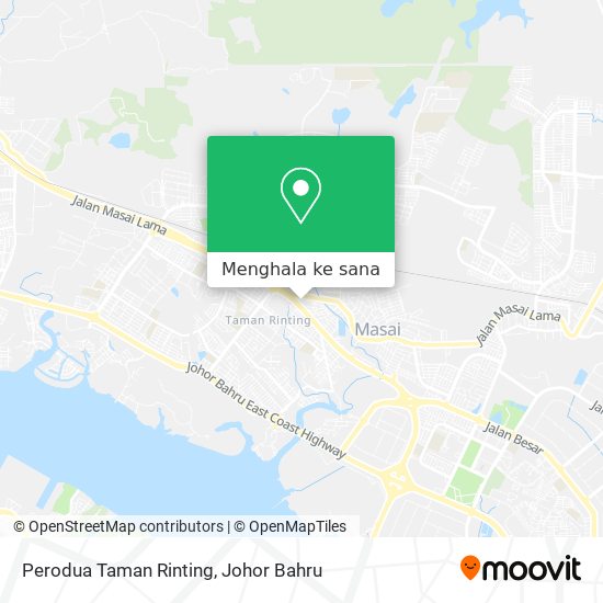 Peta Perodua Taman Rinting