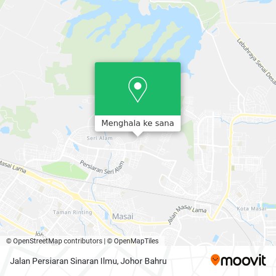 Peta Jalan Persiaran Sinaran Ilmu