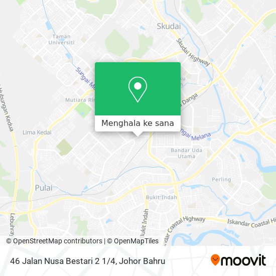 Peta 46 Jalan Nusa Bestari 2 1/4