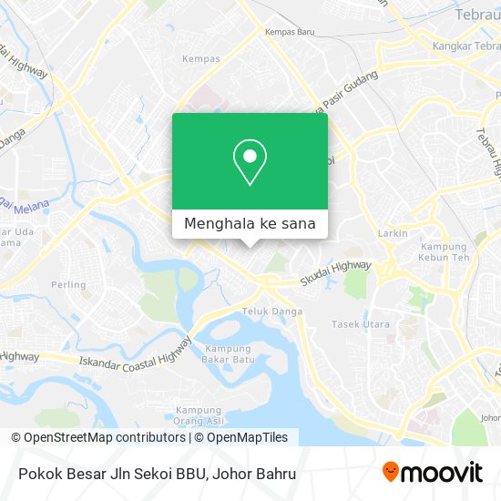 Peta Pokok Besar Jln Sekoi BBU
