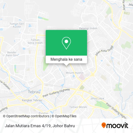 Peta Jalan Mutiara Emas 4/19