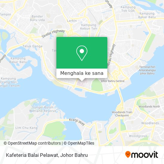 Peta Kafeteria Balai Pelawat