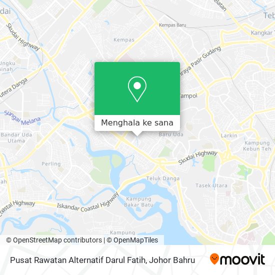 Peta Pusat Rawatan Alternatif Darul Fatih