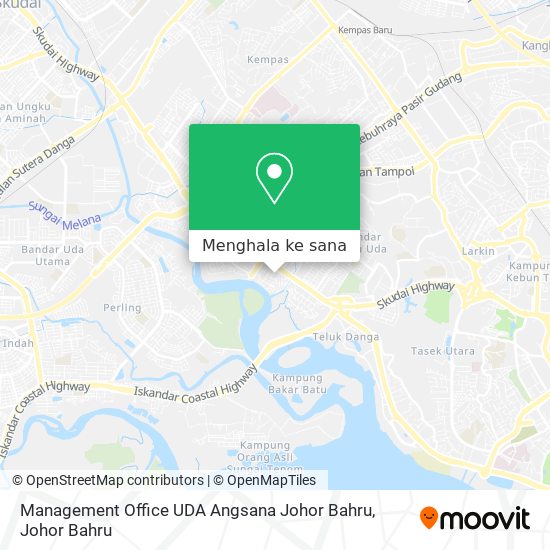 Peta Management Office UDA Angsana Johor Bahru