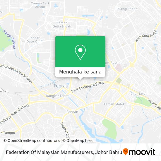 Peta Federation Of Malaysian Manufacturers