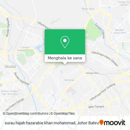 Peta surau hajah hazarabie khan mohammad