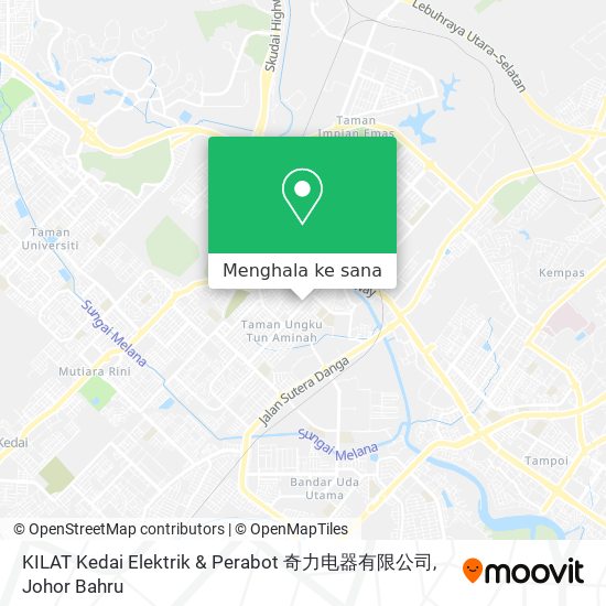 Peta KILAT Kedai Elektrik & Perabot 奇力电器有限公司