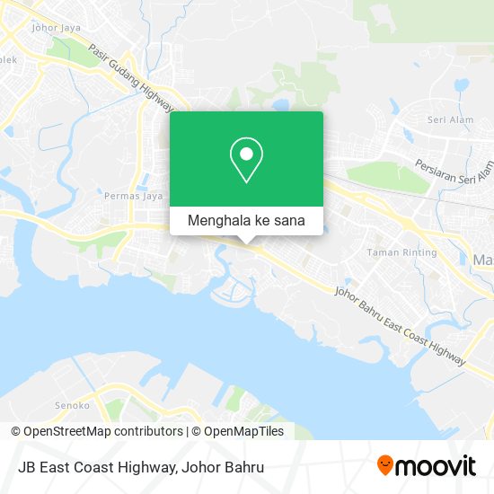 Peta JB East Coast Highway