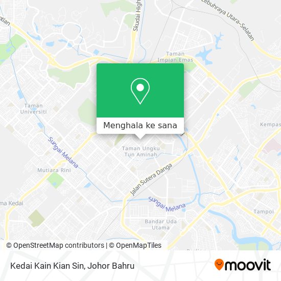 Peta Kedai Kain Kian Sin