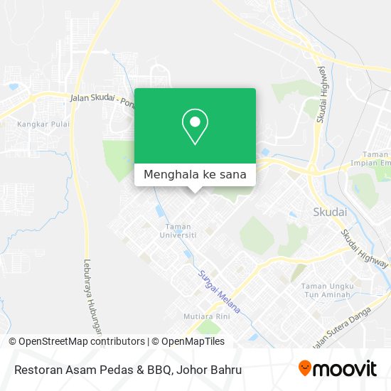 Peta Restoran Asam Pedas & BBQ