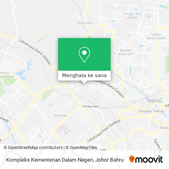 Peta Kompleks Kementerian Dalam Negeri