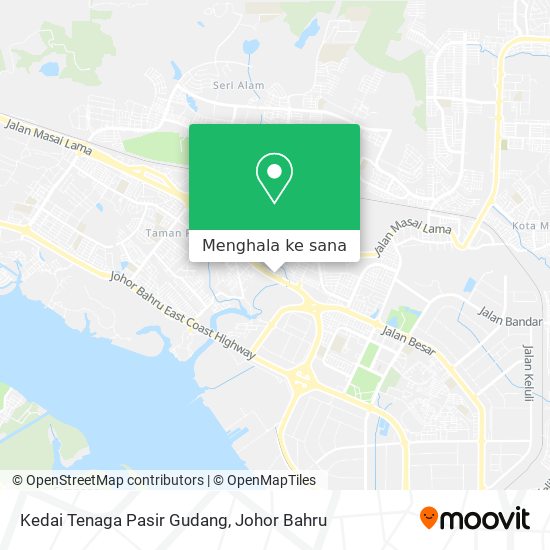 Peta Kedai Tenaga Pasir Gudang