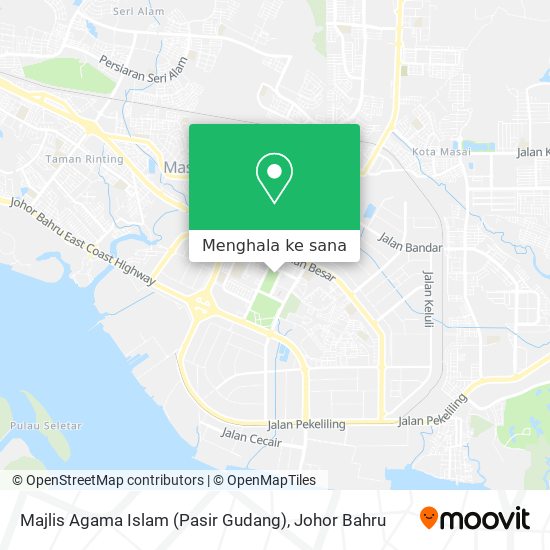 Peta Majlis Agama Islam (Pasir Gudang)