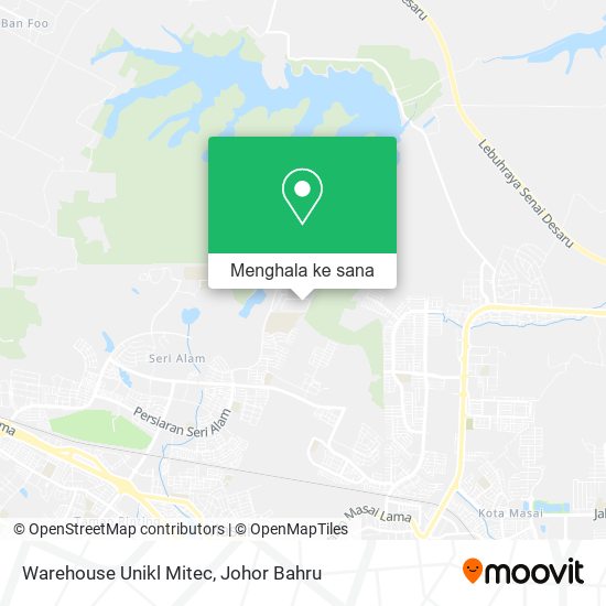 Peta Warehouse Unikl Mitec