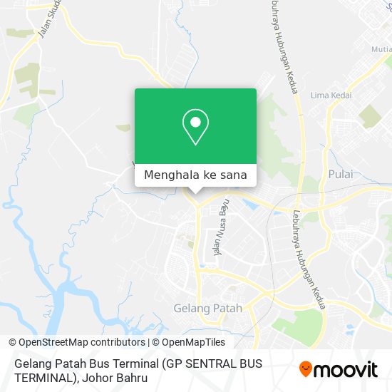 Peta Gelang Patah Bus Terminal (GP SENTRAL BUS TERMINAL)