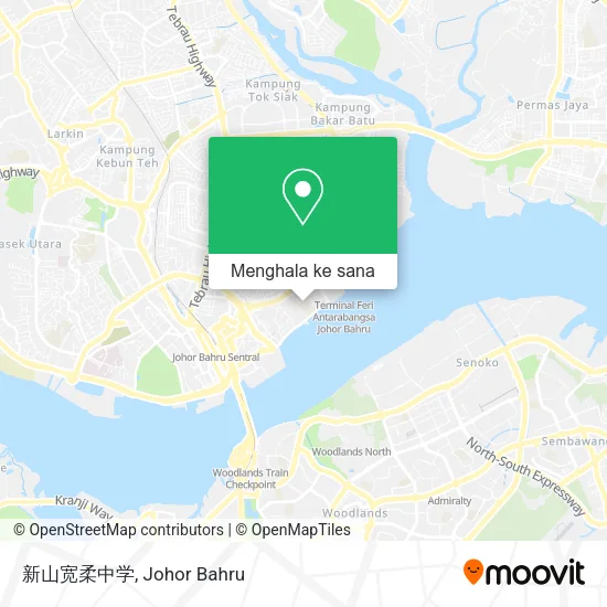 Peta 新山宽柔中学