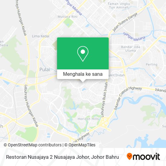 Peta Restoran Nusajaya 2 Nusajaya Johor