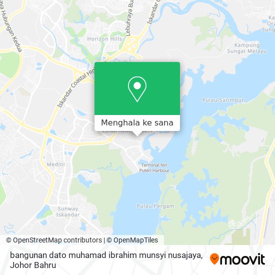 Peta bangunan dato muhamad ibrahim munsyi nusajaya
