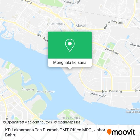 Peta KD Laksamana Tan Pusmah PMT Office MRC.