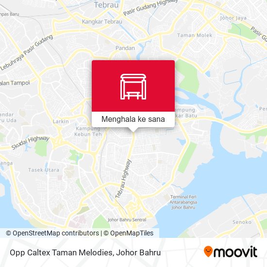 Peta Aft Jalan Sutera