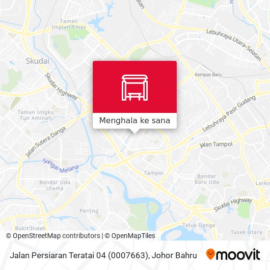 Peta Jalan Persiaran Teratai 04 (0007663)