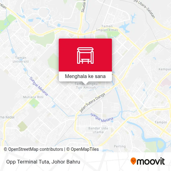 Peta Opp Terminal Tuta